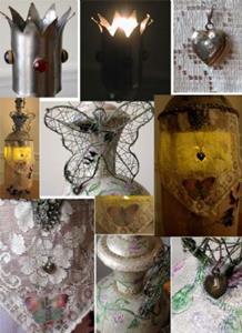 Detail Image for art Captured OOAK Art Doll - Lantern