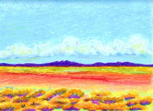 Art: Laramie Range by Artist Christine Wasankari