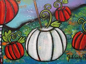 Detail Image for art The Pumpkin Fairy