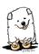 Art: Chow Pup In Chih-Chih Slippers *** by Artist KiniArt