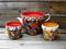 Art: Fiesta Flower Pot Trio (SOLD) by Artist Laura Winzeler