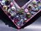 Art: Blue Pink Vintage Jewelry Mirror (SOLD) by Artist Laura Winzeler