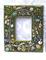 Art: Peridot Jewelry Mosaic Photo Frame (sold) by Artist Laura Winzeler