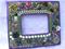 Art: Vintage Jewelry Mosaic Photo Frame - Green  (Available) by Artist Laura Winzeler