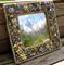 Art: 20x20 Vintage Jewelry Mosaic Mirror (SOLD) by Artist Laura Winzeler