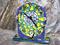 Art: Wine O'Clock Mosaic Mantle Clock (Sold) by Artist Laura Winzeler