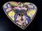Art: Vintage Heart Pique Assiette Mirror (Available) by Artist Laura Winzeler