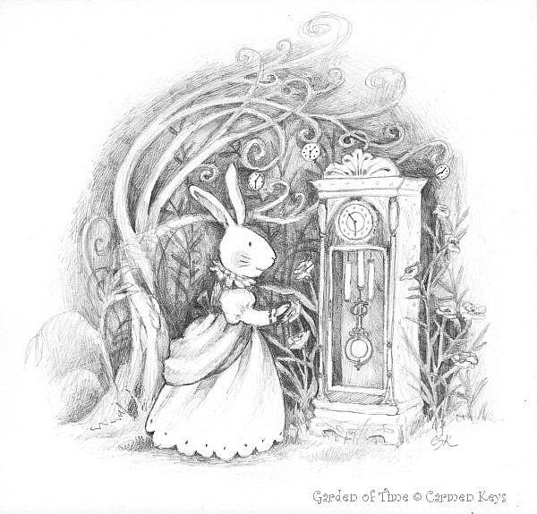 Art: Garden of Time - Available by Artist Carmen Medlin