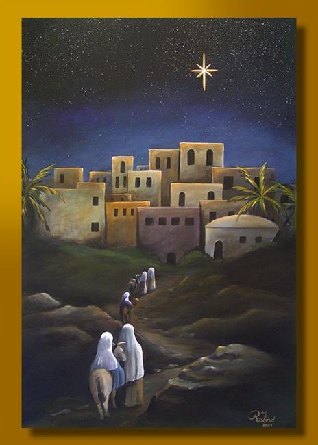 Art: Journey to Bethlehem by Artist Rita C. Ford