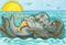 Art: LOVE A FLOAT by Artist Susan Brack