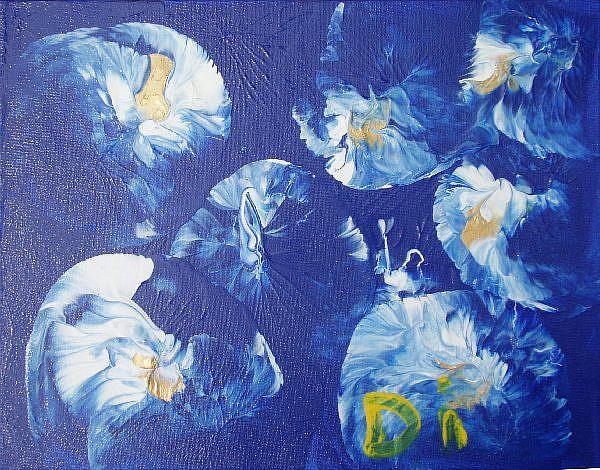 Art: Blue Day    SOLD by Artist Di  Wendy Peel