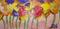 Art: Slumbering Pansies   SOLD by Artist Di  Wendy Peel