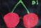 Art: Cherries by Artist Di  Wendy Peel
