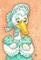 Art: HOPING FOR TWINS by Artist Susan Brack