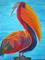 Art: Wild Pelican #3 by Artist Ke Robinson