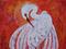 Art: Grassy Waters Egret -SOLD by Artist Ke Robinson