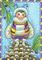 Art: QUEEN SNOW BEE by Artist Susan Brack