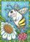 Art: GUINEA PIG BUMBLE by Artist Susan Brack