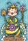 Art: QUEEN BEE by Artist Susan Brack