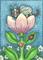 Art: BUMBLECATS ARE PURRRFECT POLLINATORS by Artist Susan Brack