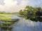 Art: Bridge City Marsh #2  by Artist Barbara Haviland