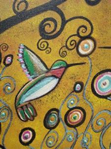 Detail Image for art Enchanted Hummingbirds