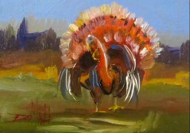 Art: Turkey by Artist Delilah Smith