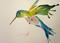 Art: Hummingbird No.3 by Artist Delilah Smith