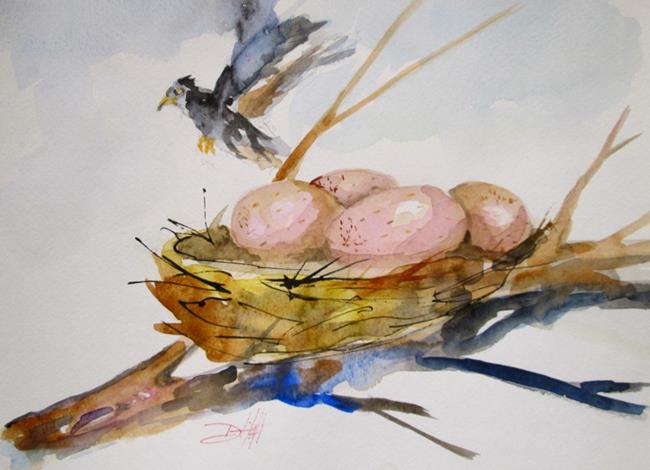 Art: Spring Nest by Artist Delilah Smith