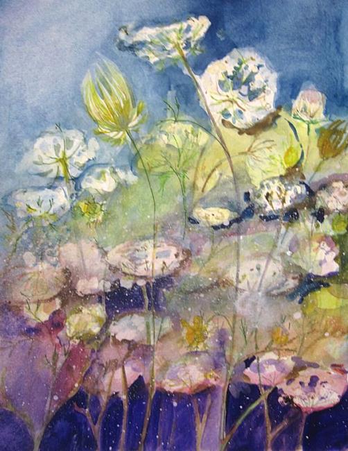 Art: Queen Anns Lace No. 2 by Artist Delilah Smith