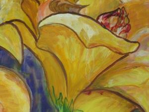 Detail Image for art Yellow Rose, SOLD