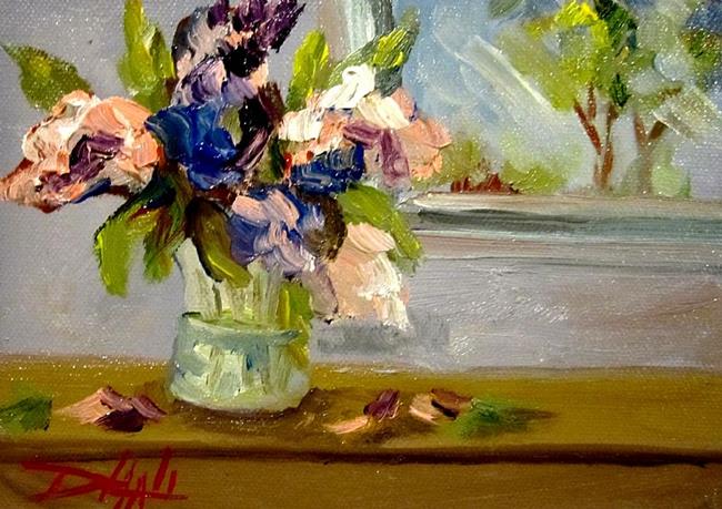 Art: Lilacs by Artist Delilah Smith