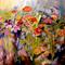 Art: Flower Garden by Artist Delilah Smith