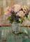 Art: Hydrangeas in a Fruit Jar by Artist Delilah Smith