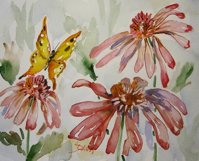 Art: Coneflowers by Artist Delilah Smith
