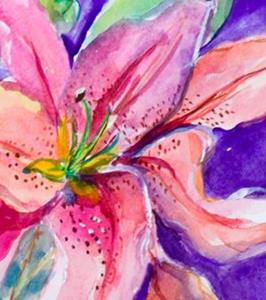 Detail Image for art Day Lillies 2
