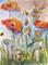 Art: Poppy Garden by Artist Delilah Smith