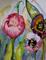 Art: Tulip Garden by Artist Delilah Smith