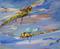 Art: Dragonflies No. 4 by Artist Delilah Smith