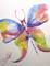 Art: Colorful Butterfly by Artist Delilah Smith