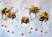 Art: Long Legged Bees by Artist Delilah Smith