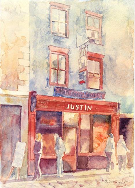 Art: Whitby Confectionery by Artist John Wright