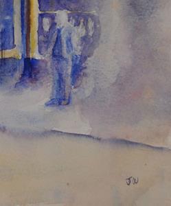 Detail Image for art Waiting (St Giles Cafe)