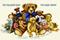 Art: YOU CAN NEVER HAVE TOO MANY TEDDY BEARS    Card by Artist Susan Brack