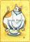 Art: TEACUP KITTY by Artist Susan Brack