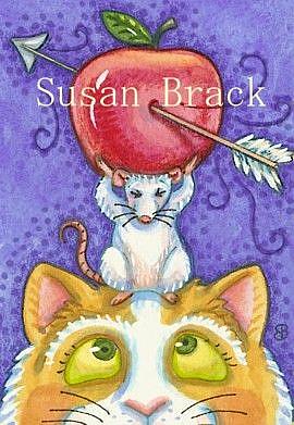 Art: WILLIAM TELL HAD A CAT by Artist Susan Brack