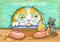 Art: MITTEN FOR A KITTEN by Artist Susan Brack
