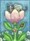 Art: BUMBLECATS ARE PURRRFECT POLLINATORS by Artist Susan Brack