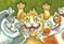 Art: WHEN FERAL CATS GO BAD by Artist Susan Brack