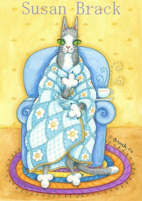 Art: Hiss N' Fitz - CREATURE COMFORTS by Artist Susan Brack